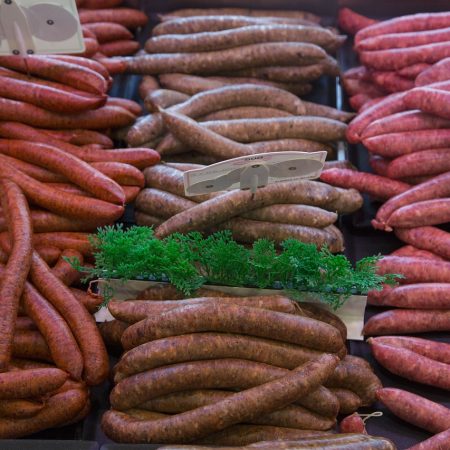 Saucisses; merguez Saucisses; merguez
